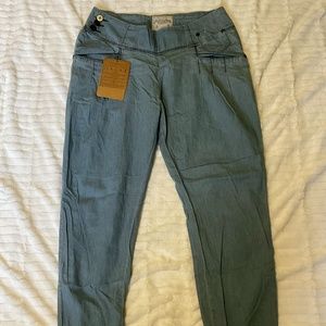 Baby Blue Lightweight Pants Bought in Europe Size 38
